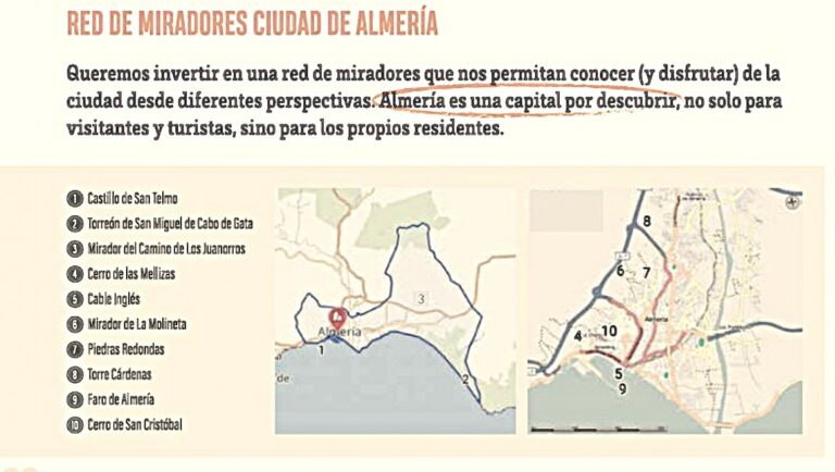 “Atalayas” para Almería